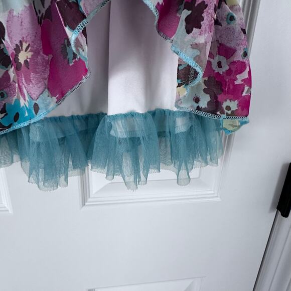 Lilt Size 8 Party Dress Sleeveless Lace Overlay - Picture 2 of 5